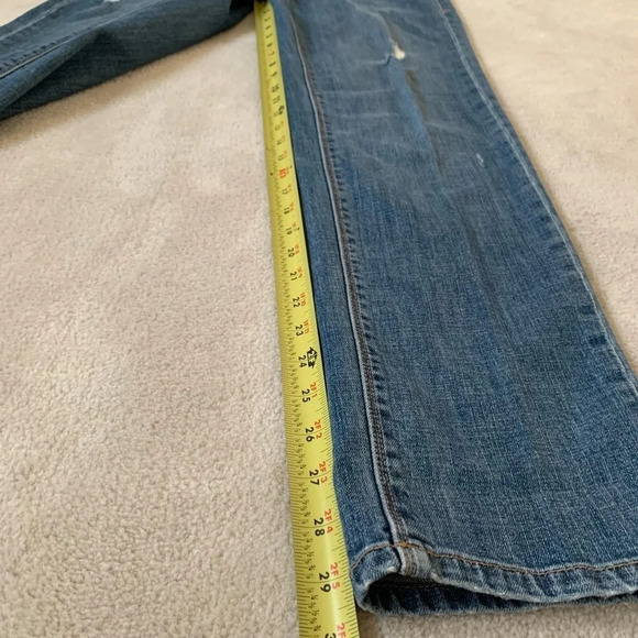 NEW York & Company Low waist Slim slouch leg. size 4 - Picture 12 of 15